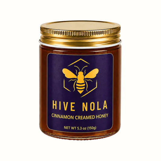 hive nola / cinnamon creamed honey