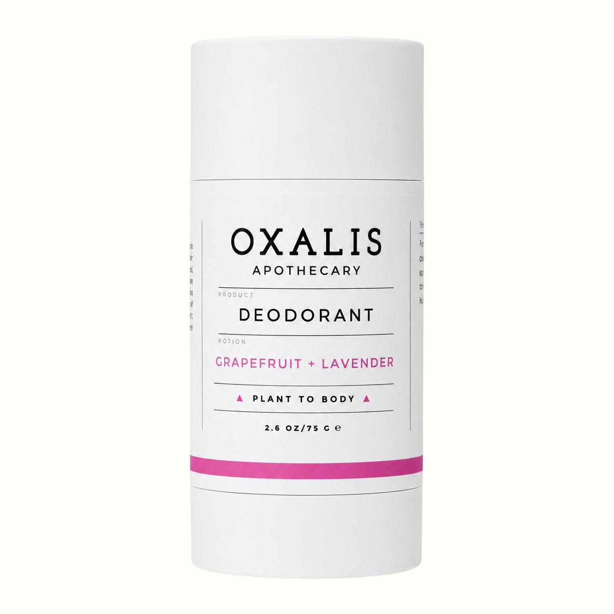 oxalis apothecary / grapefruit + lavender natural deodorant