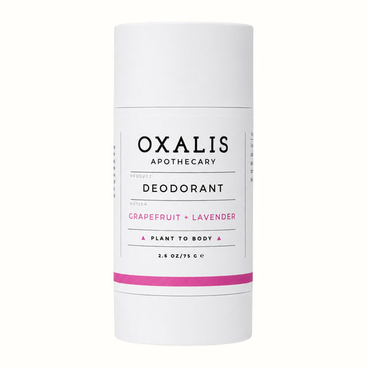 Oxalis Apothecary / Grapefruit + Lavender Natural Deodorant