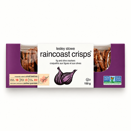 raincoast crisps / fig & olive crackers (bc)