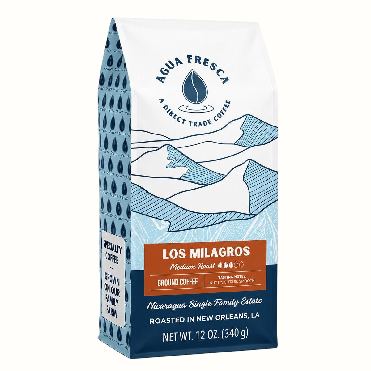 agua fresca / los milagros medium roast 12oz