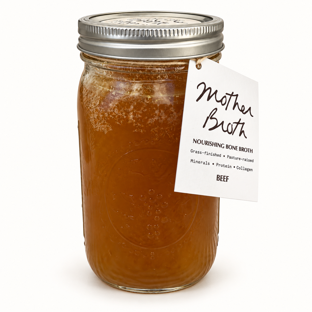 mother broth / local beef bone broth 24oz