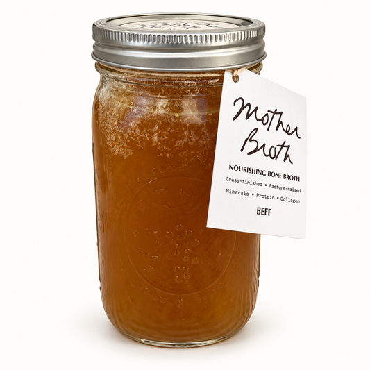 mother broth / local beef bone broth 24oz
