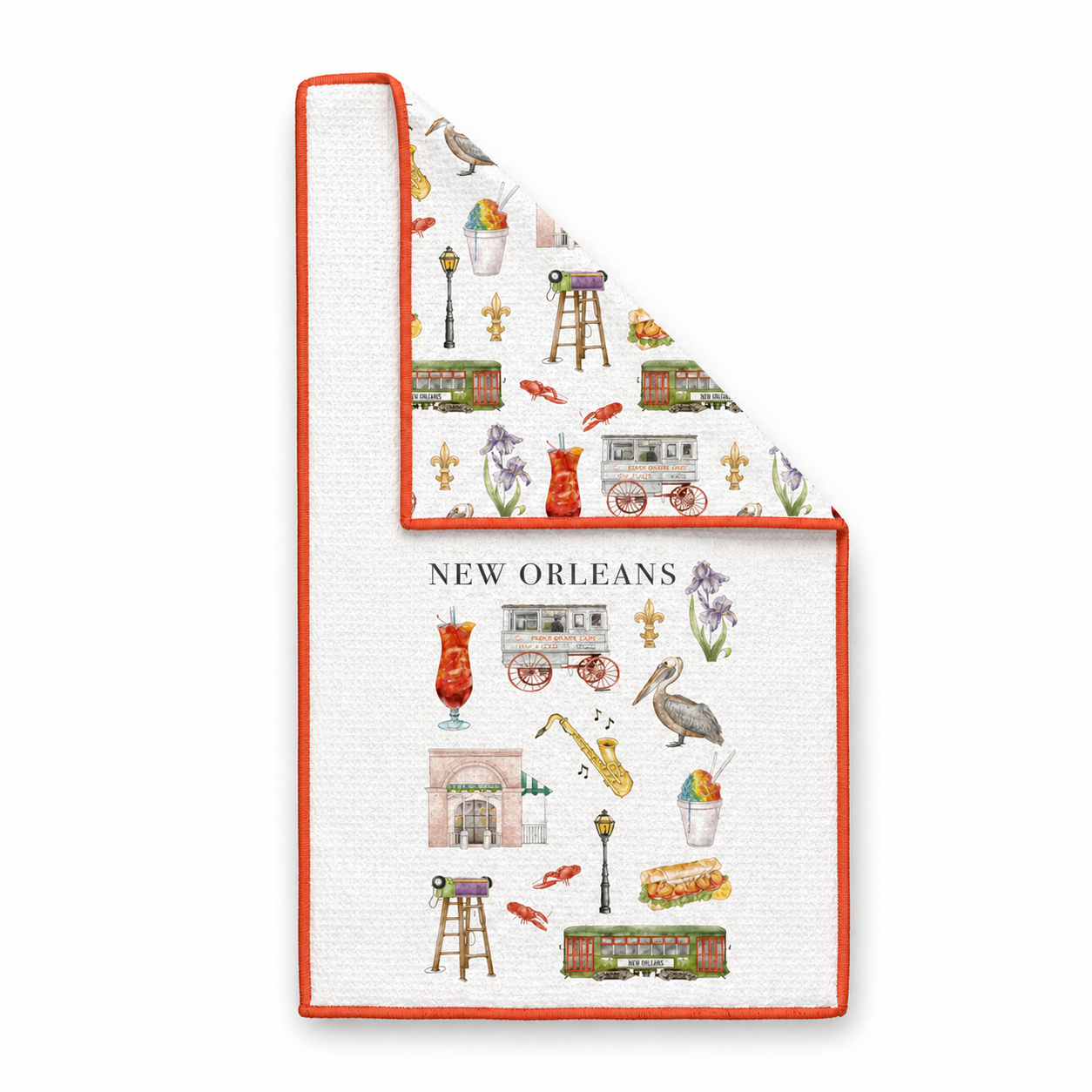 Nola Tawk / New Orleans Icons Kitchen Towel