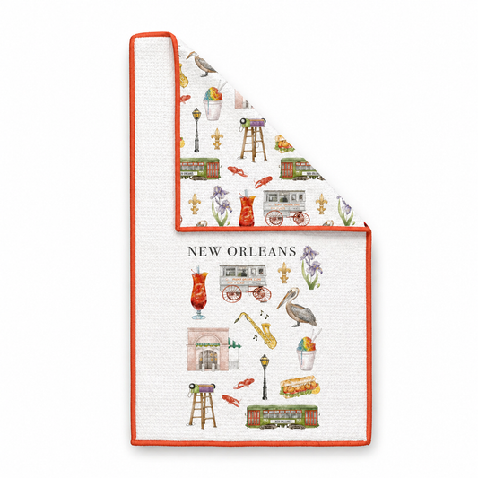 Nola Tawk / New Orleans Icons Kitchen Towel