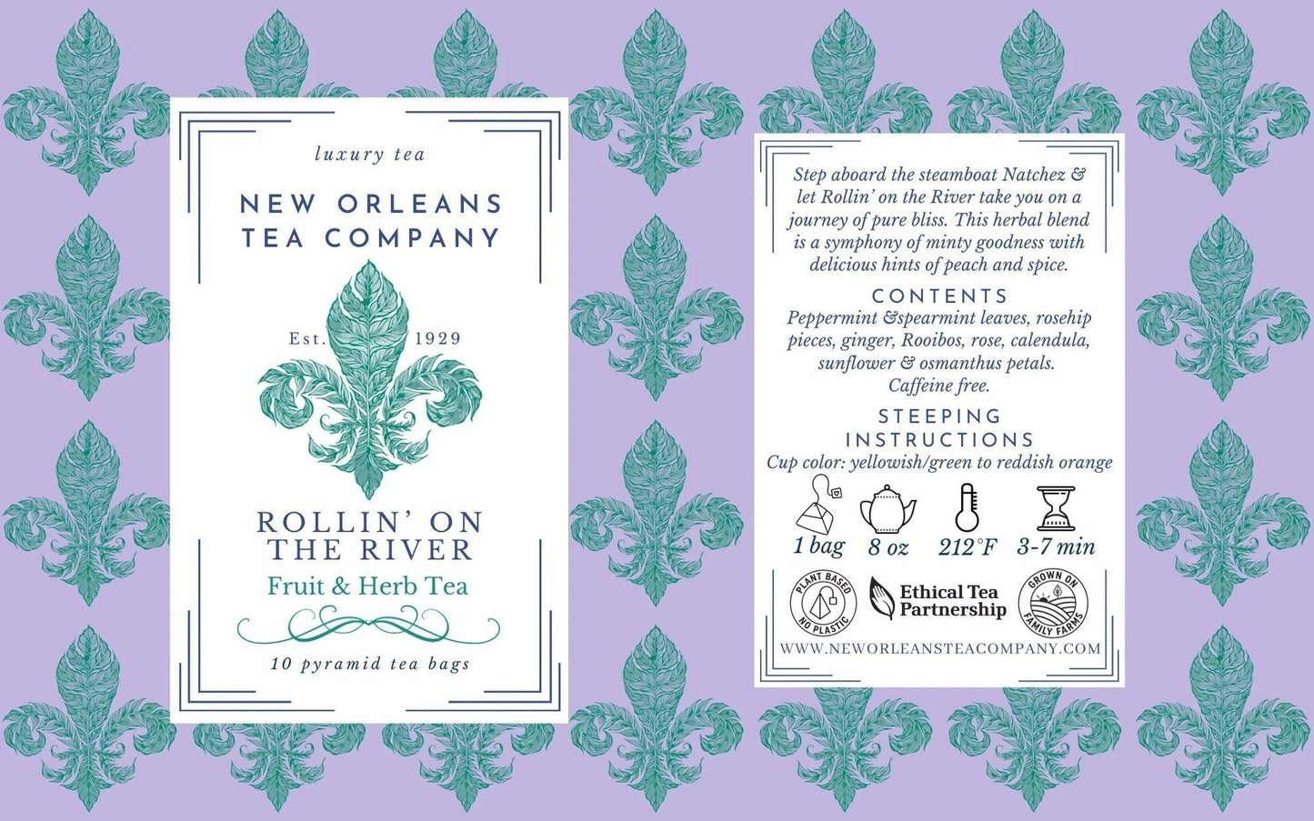 new orleans tea company / rollin' on the river