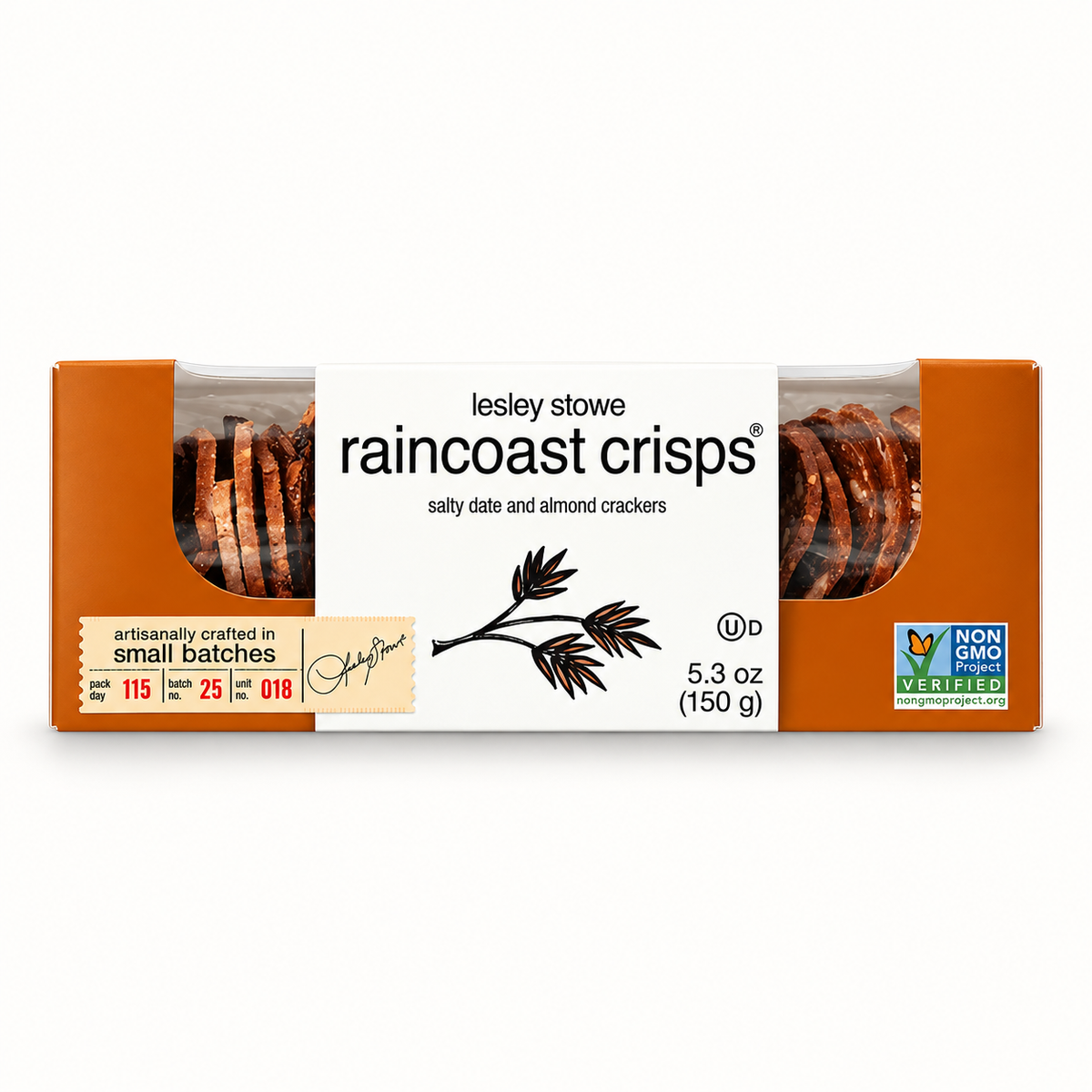 raincoast crips / salty date & almond crackers (bc)