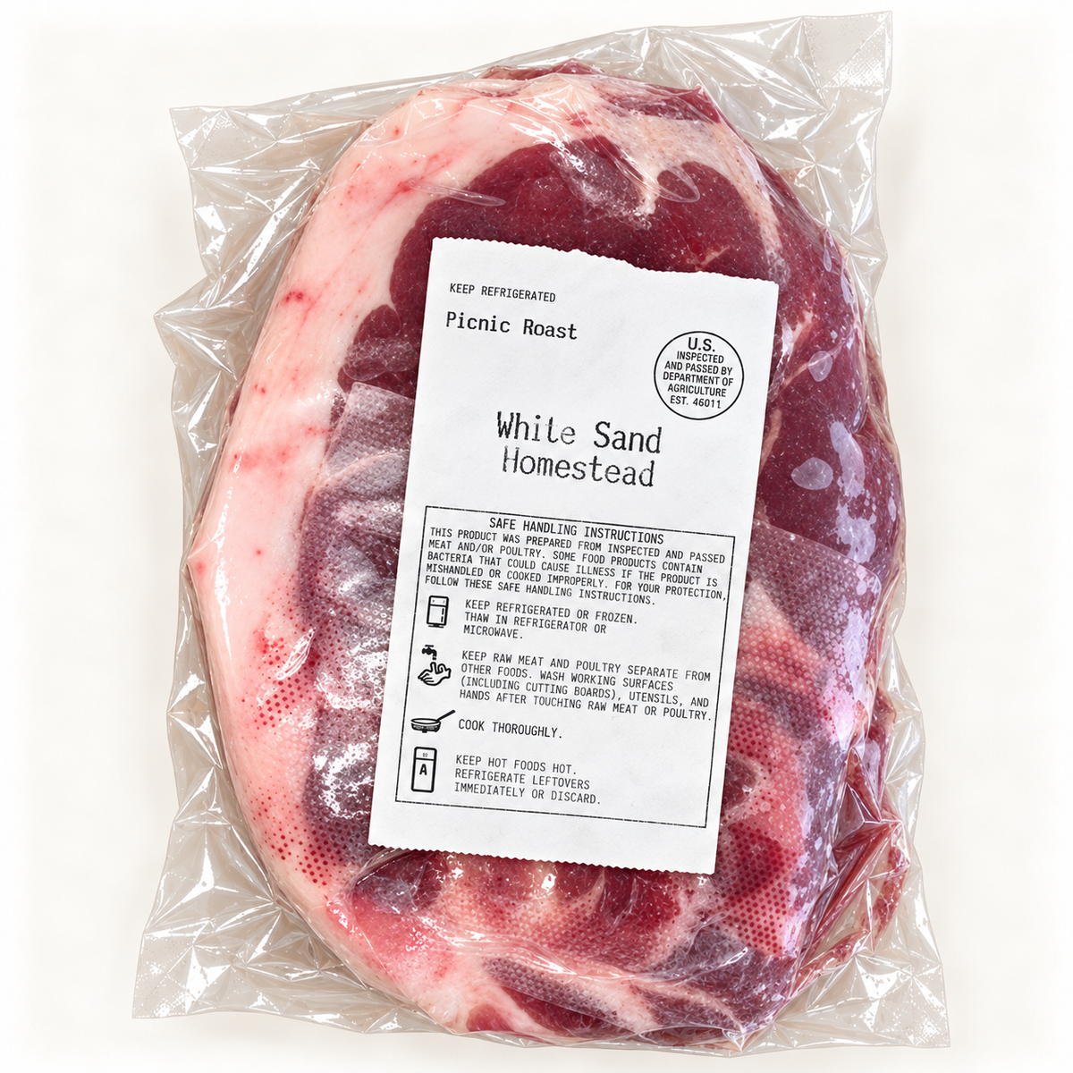 whitesand homestead permaculture farm / picnic roast ~2.5lb