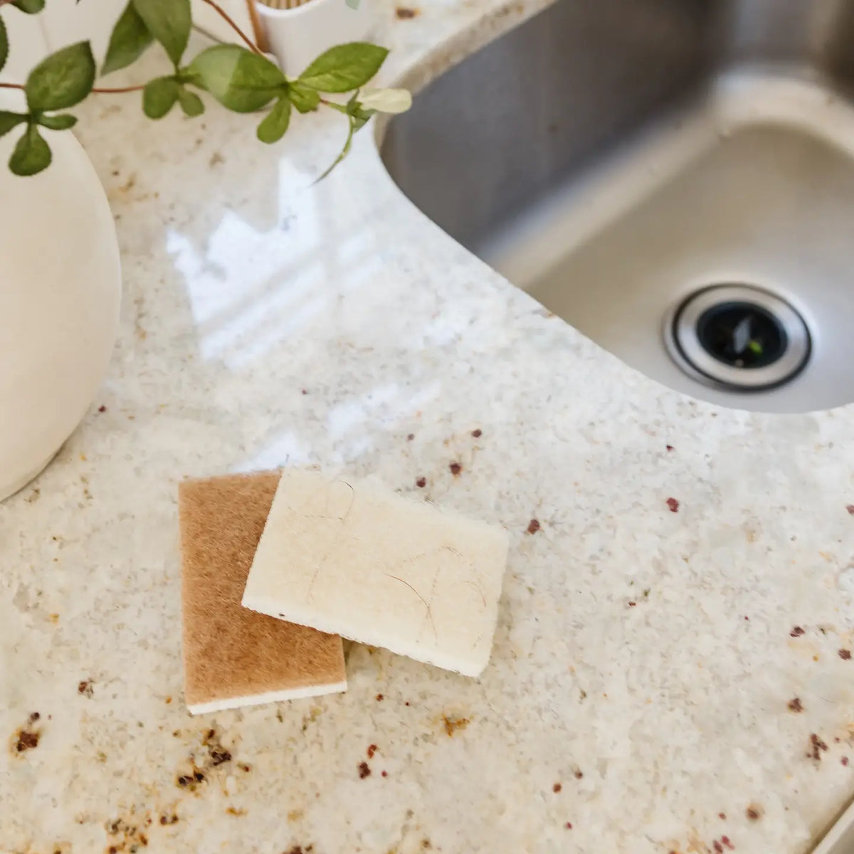 full circle home / natural scrubber sponge 6pk (ny)