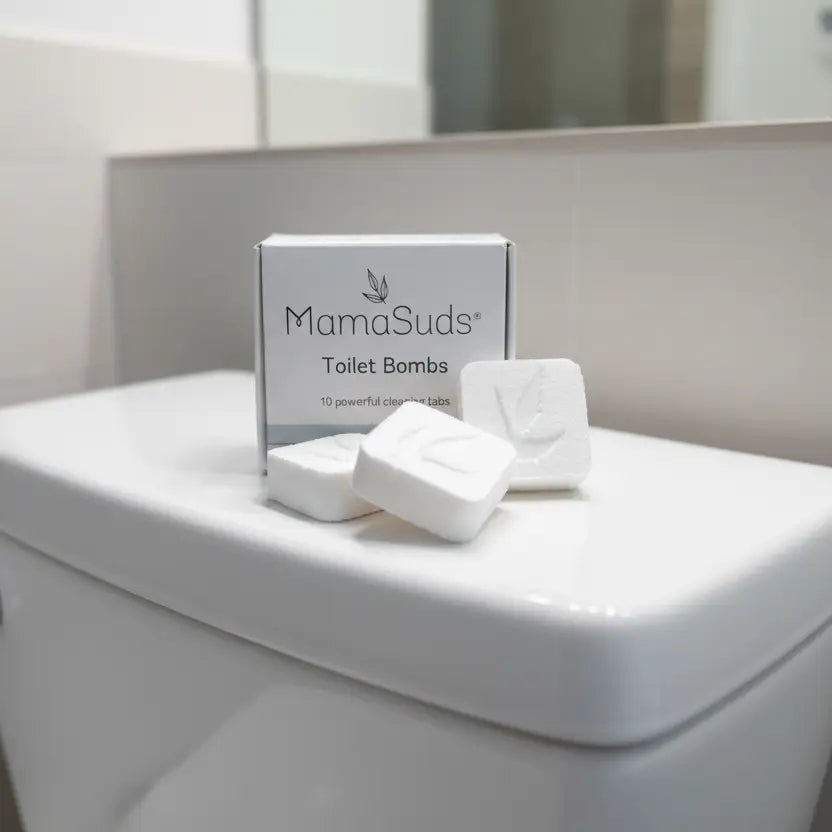 mama suds / toilet bomb cleaning tablets 10ct (mi)