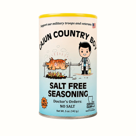 cajun country boy / salt free seasoning 8oz