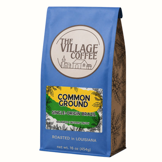 the village coffee / common ground single origin brazil 16oz