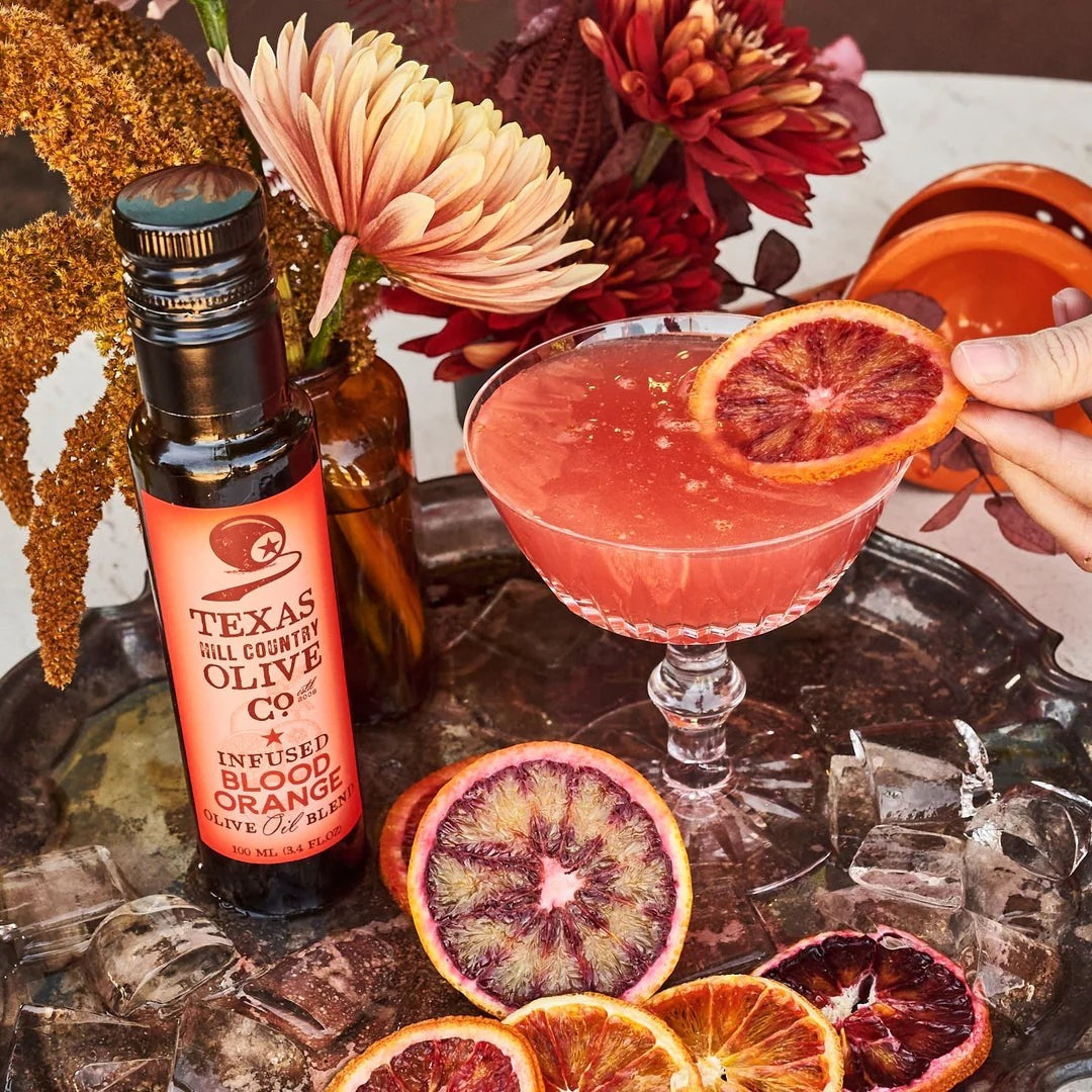 texas hill country / blood orange infused olive oil 250ml (tx)
