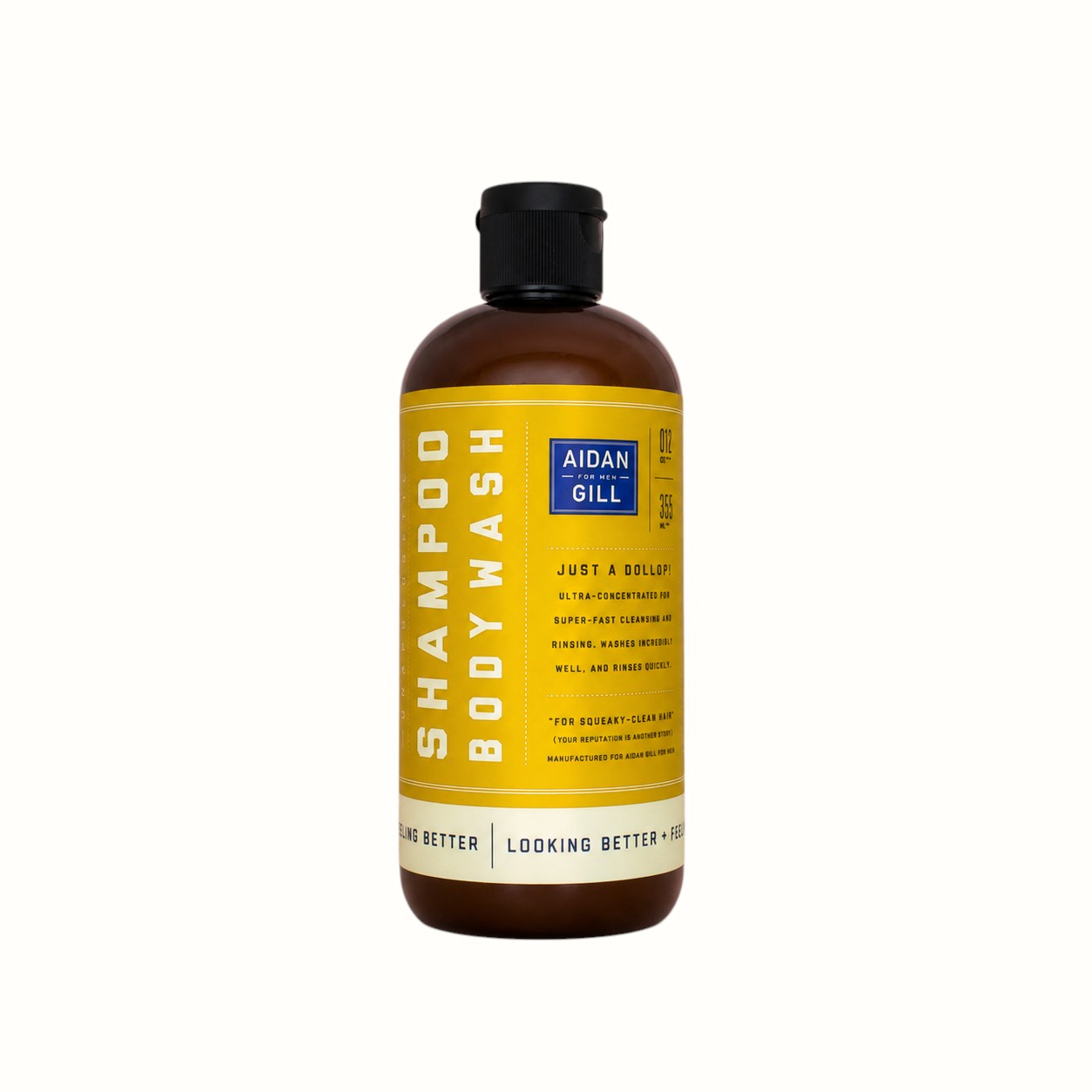 aidan gill for men / shampoo + body wash