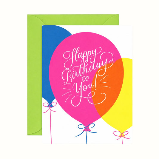 Lionheart Prints / Happy Birthday To You Card