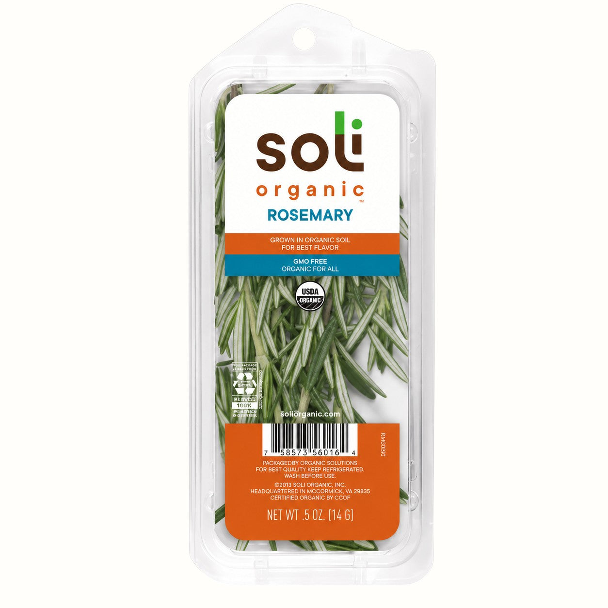soli organic / select your herb .5oz (va)