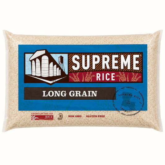 supreme rice / louisiana white long grain rice 2lb