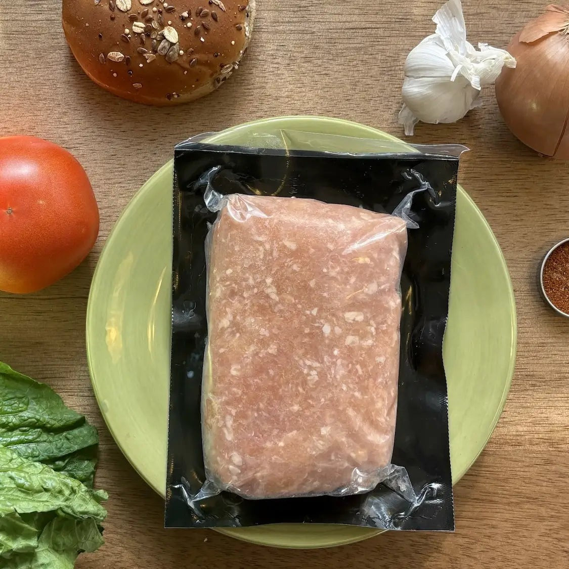 grass roots farmers co-op / 100% pasture raised ground chicken 1lb
