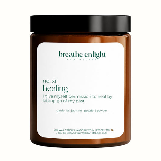 Breathe Enlight / Healing Affirmation Candle
