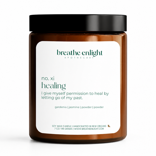 Breathe Enlight / Healing Affirmation Candle
