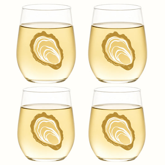 Wine-Oh! / Oyster Wine Tumblers (2pk)