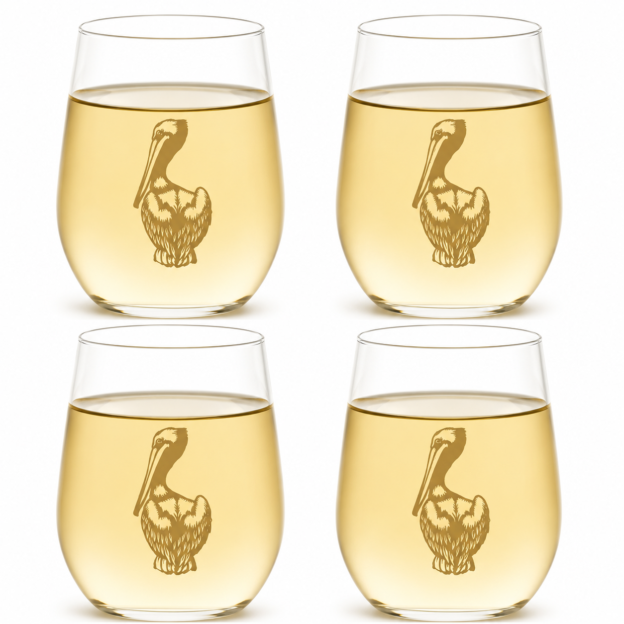 Wine-Oh! / Pelican Wine Tumblers (2pk)